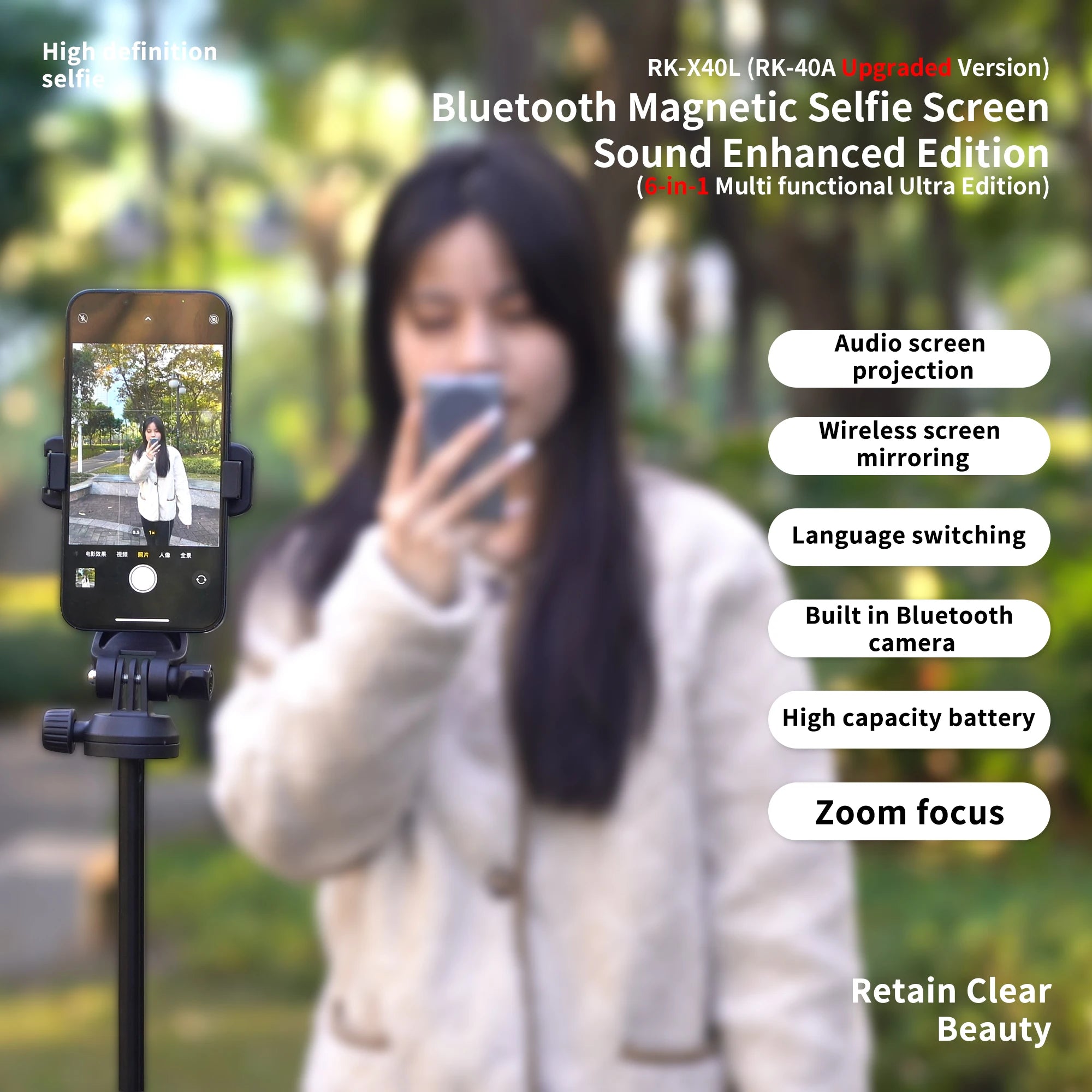 Mobile phone screen mirror