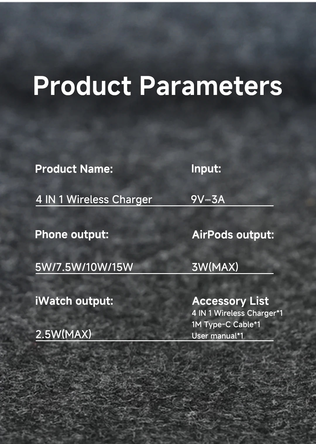 Magnetic 3 in 1 Mushroom Wireless Charger
