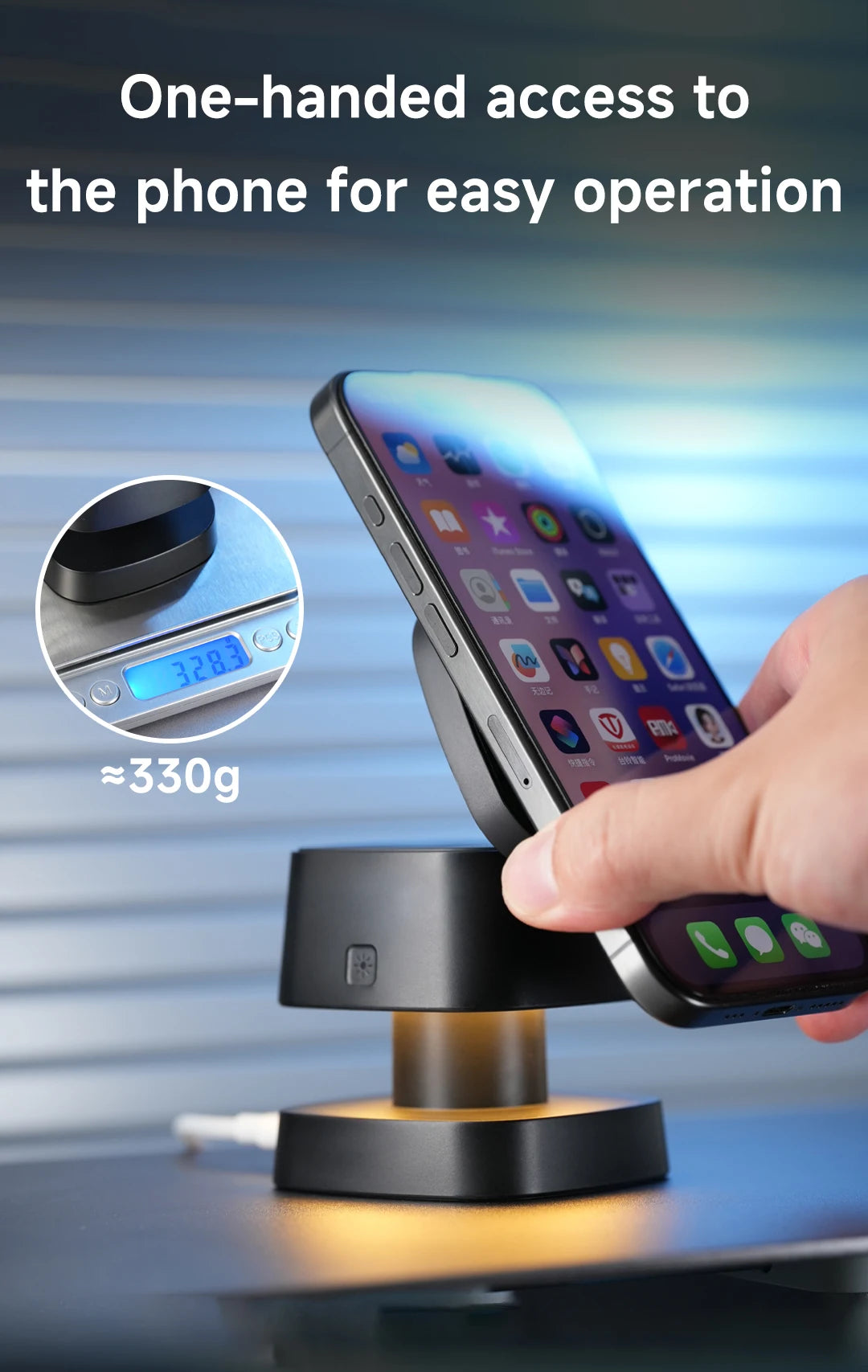 Magnetic 3 in 1 Mushroom Wireless Charger