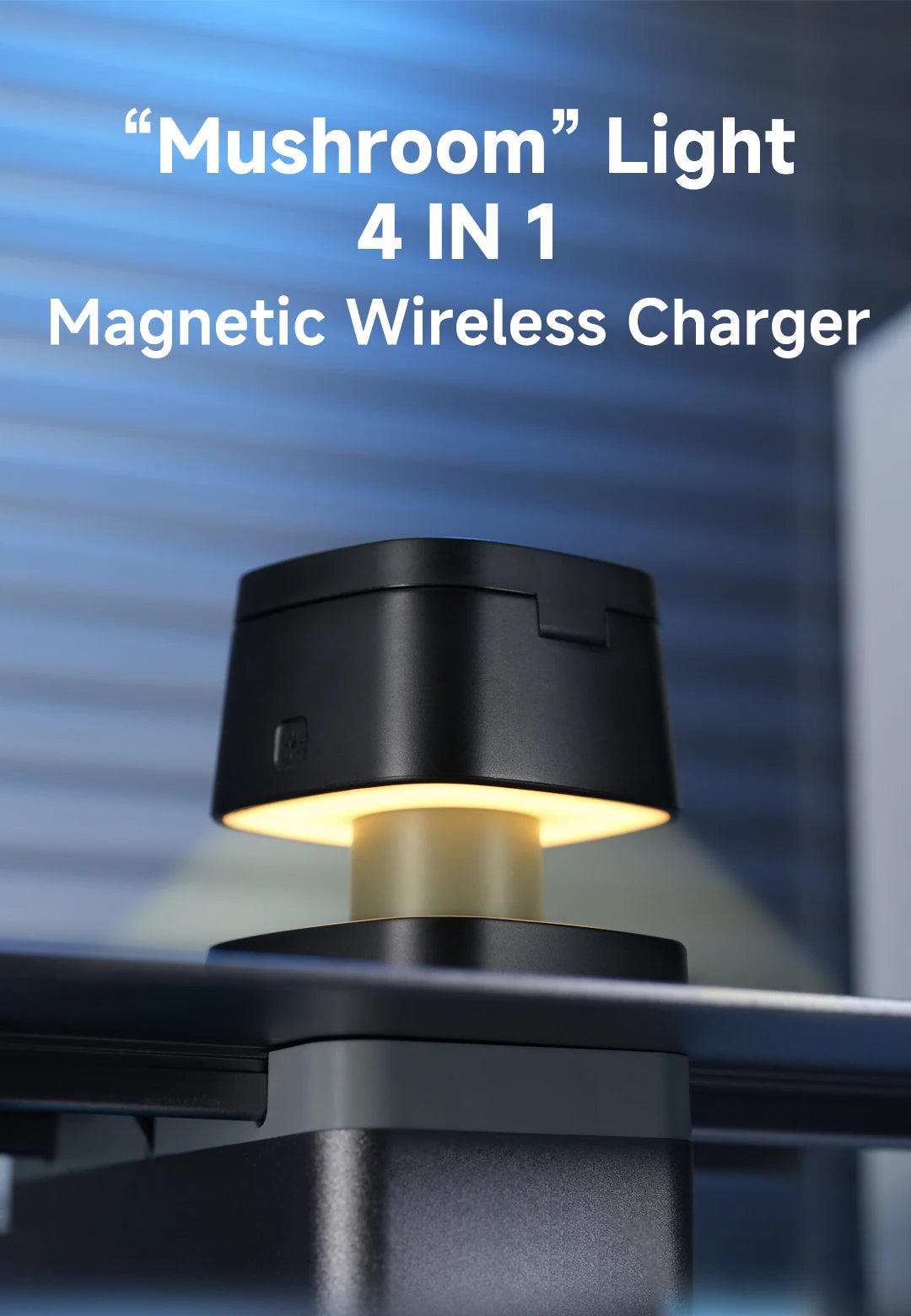 Magnetic 3 in 1 Mushroom Wireless Charger