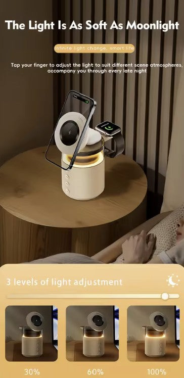 Wireless Charger with Speaker