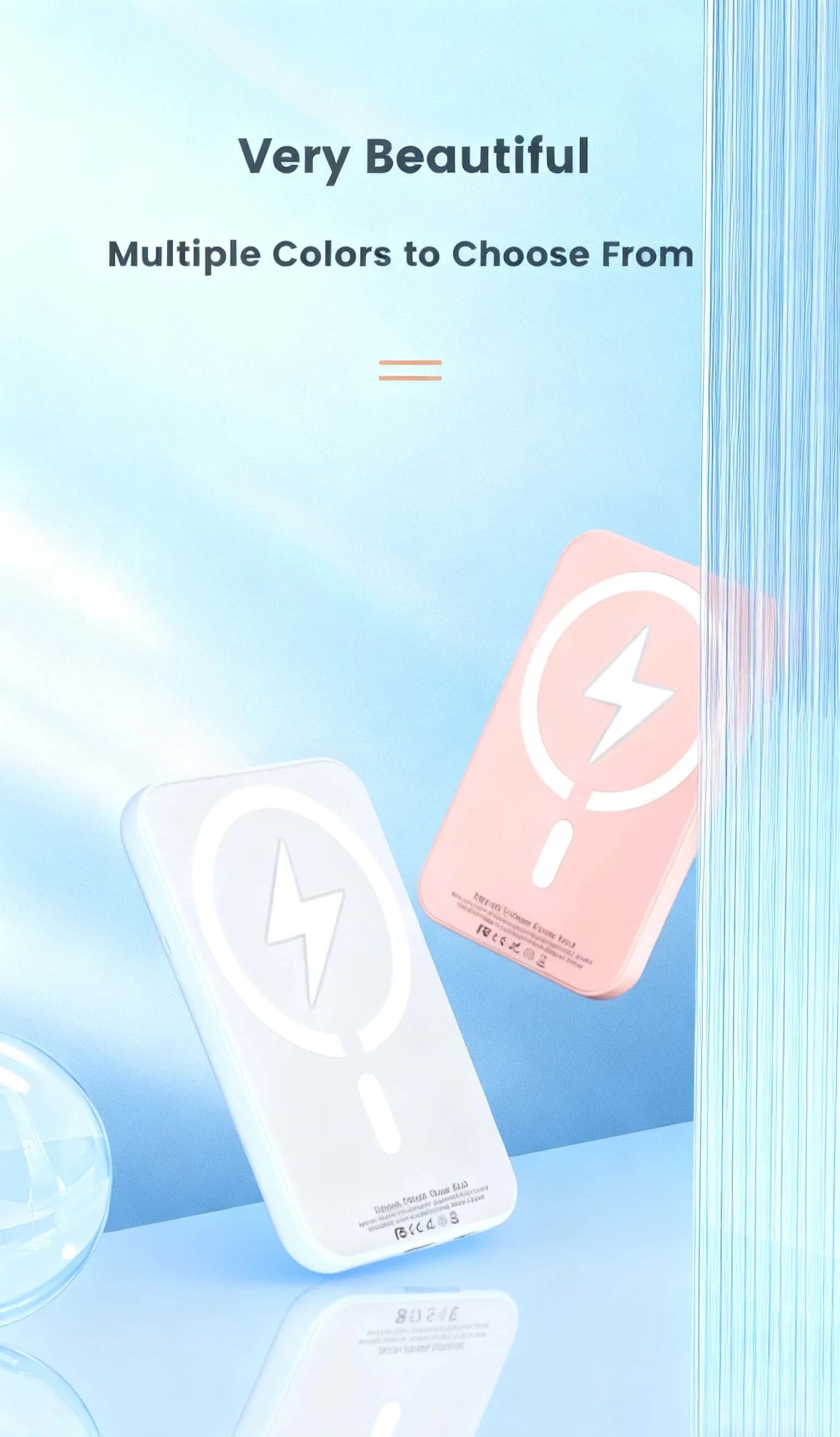 20000mAh Magnetic PowerBank