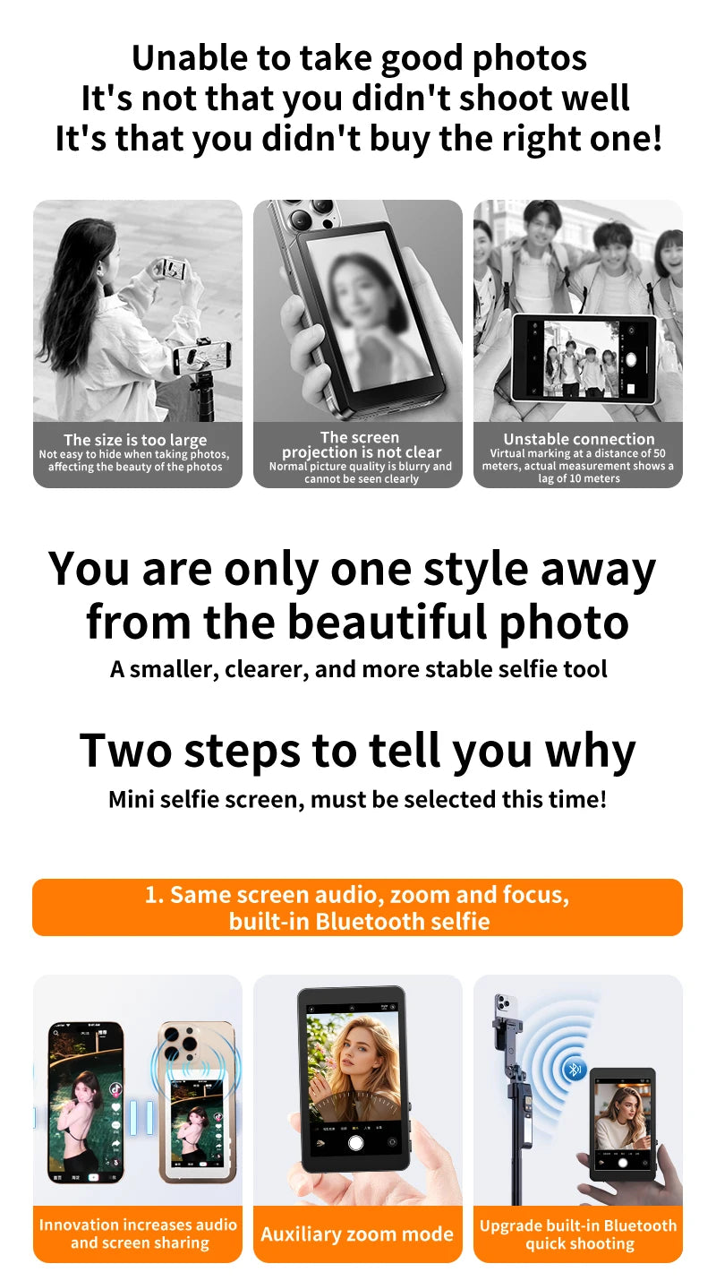 Mobile phone screen mirror