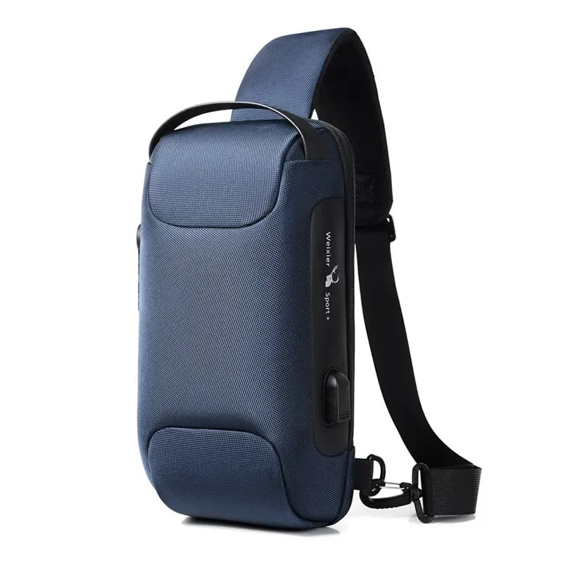 Smart Anti-Theft USB Chest Bag