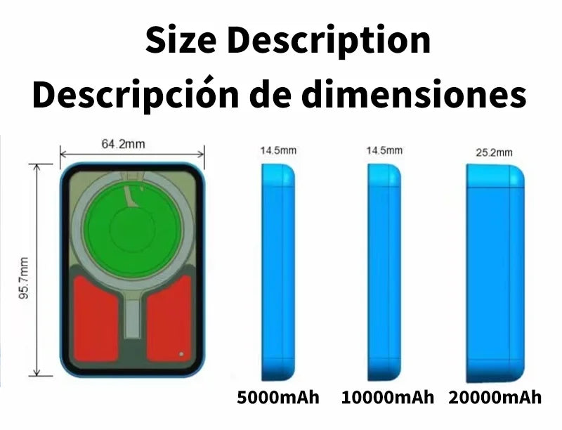 20000mAh Magnetic PowerBank
