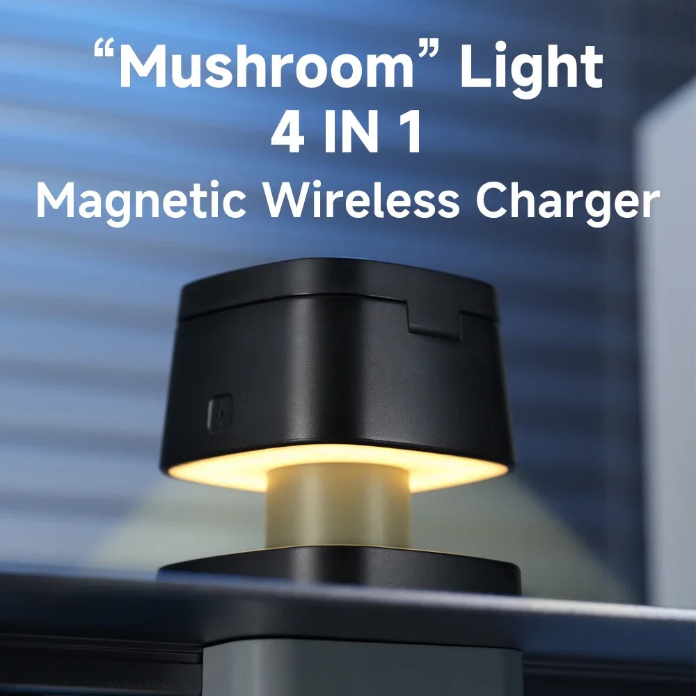 Magnetic 3 in 1 Mushroom Wireless Charger