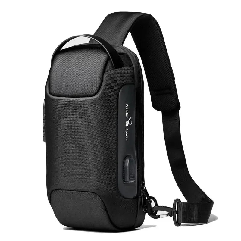 Smart Anti-Theft USB Chest Bag