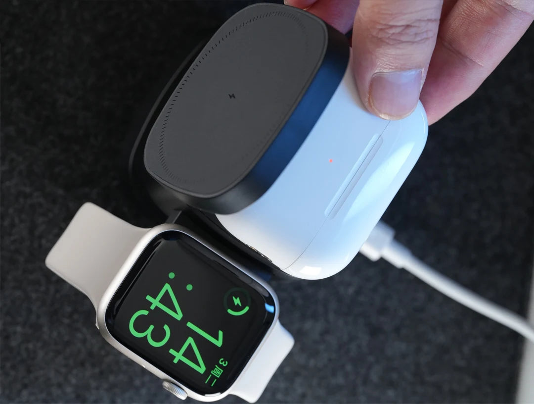 Magnetic 3 in 1 Mushroom Wireless Charger