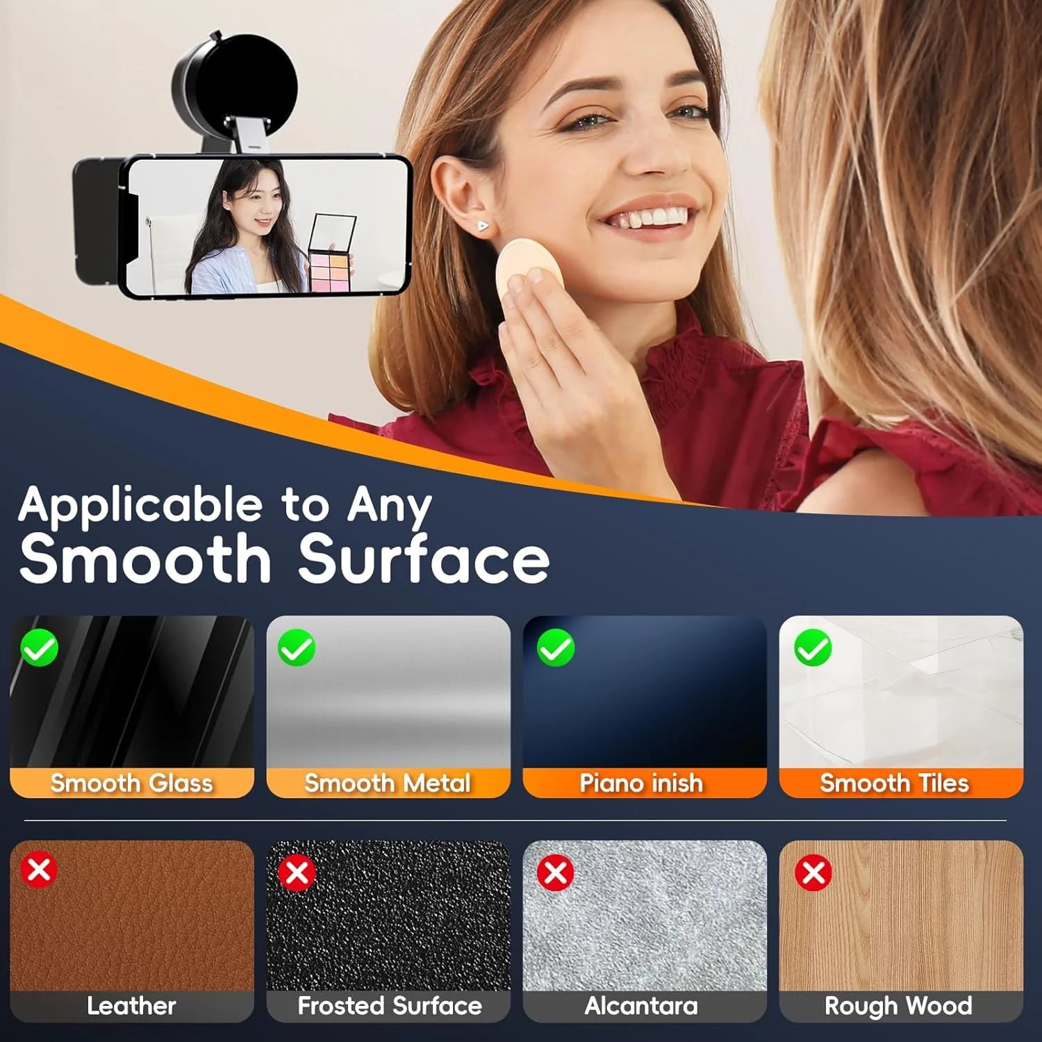 Magnetic Car Phone Holder with 360° Rotation