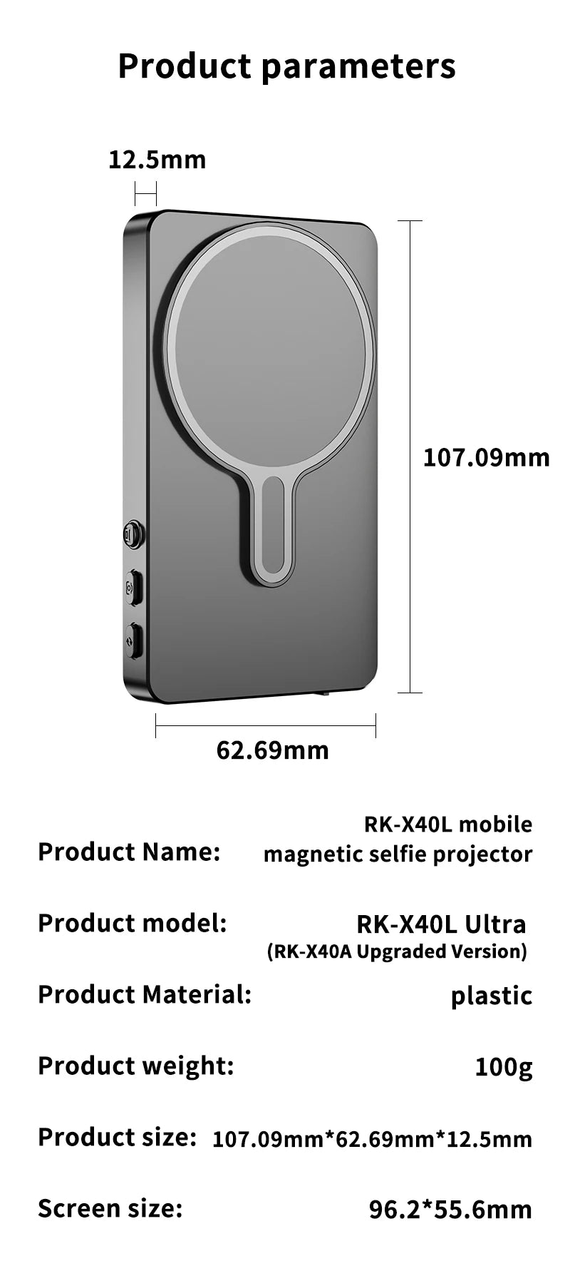 Mobile phone screen mirror